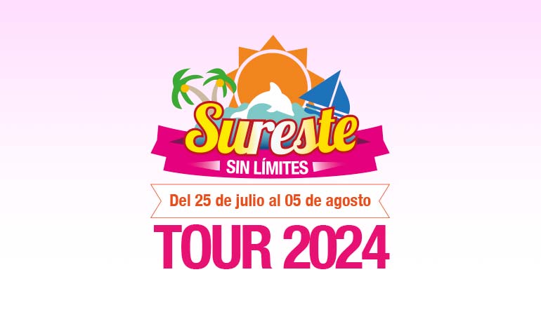 Tour Sureste 2024 - Viajes y excursiones Tour Sin Límites