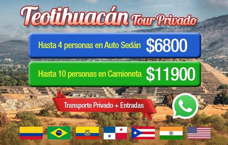 Tour Privado Pirámides de Teotihuacán y Villa de Guadalupe con Tour Sin Límites