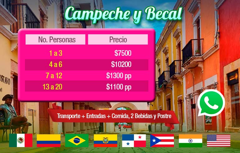 Tour Campeche y Becal con Tour Sin Límites